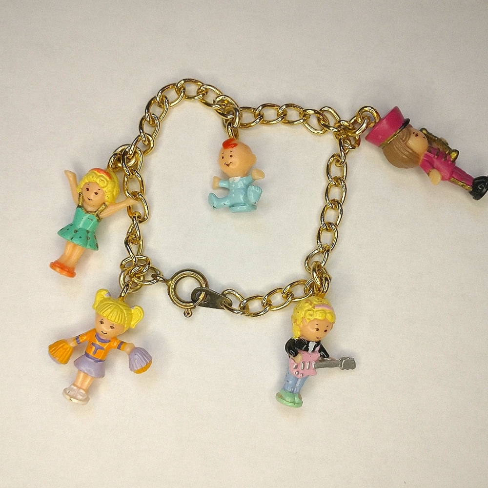 *RARE* 1992 Polly Pocket Charm Bracelet.